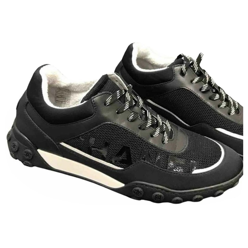 Black Chanel Sneakers